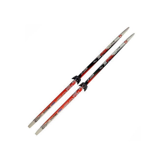 Беговые лыжи STC Snowway красный/белый, 190 см