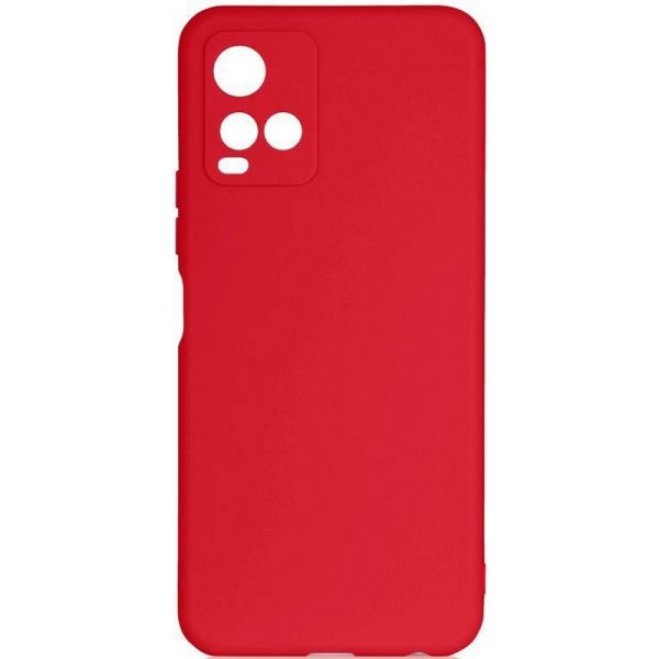 Чехол (клип-кейс) DF vCase-06 [vcase-06 (red)] для Vivo Y21/Y33s, красный