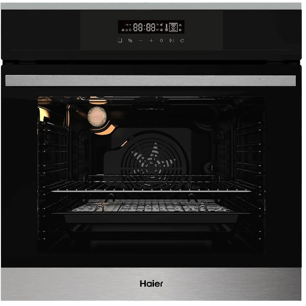 Духовой шкаф Haier HOX-FP3ABX черный/нержавеющая сталь
