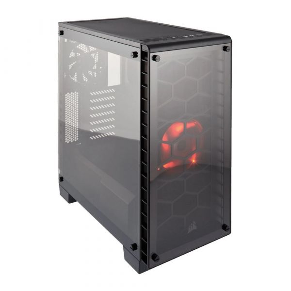 Корпус Corsair Crystal 460X Midi-Tower черный