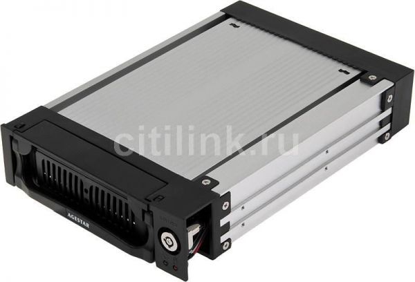Корпуса и док-станции для жестких дисков Mobil для HDD AGESTAR AMR1- SATA(K)-1F, черный