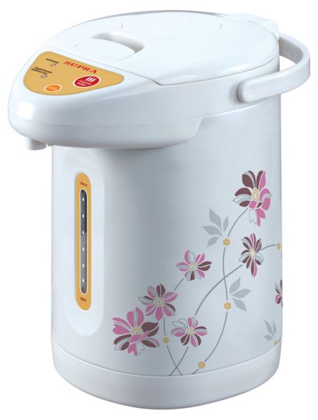 Термопот Supra TPS-3003 белый/узор 4л. 760Вт